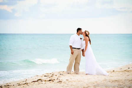 Beach Wedding Now Resorts Mexico Photography